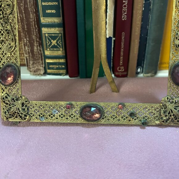 Vintage Pair of Ormolu Gem Frames - Picture 9 of 12